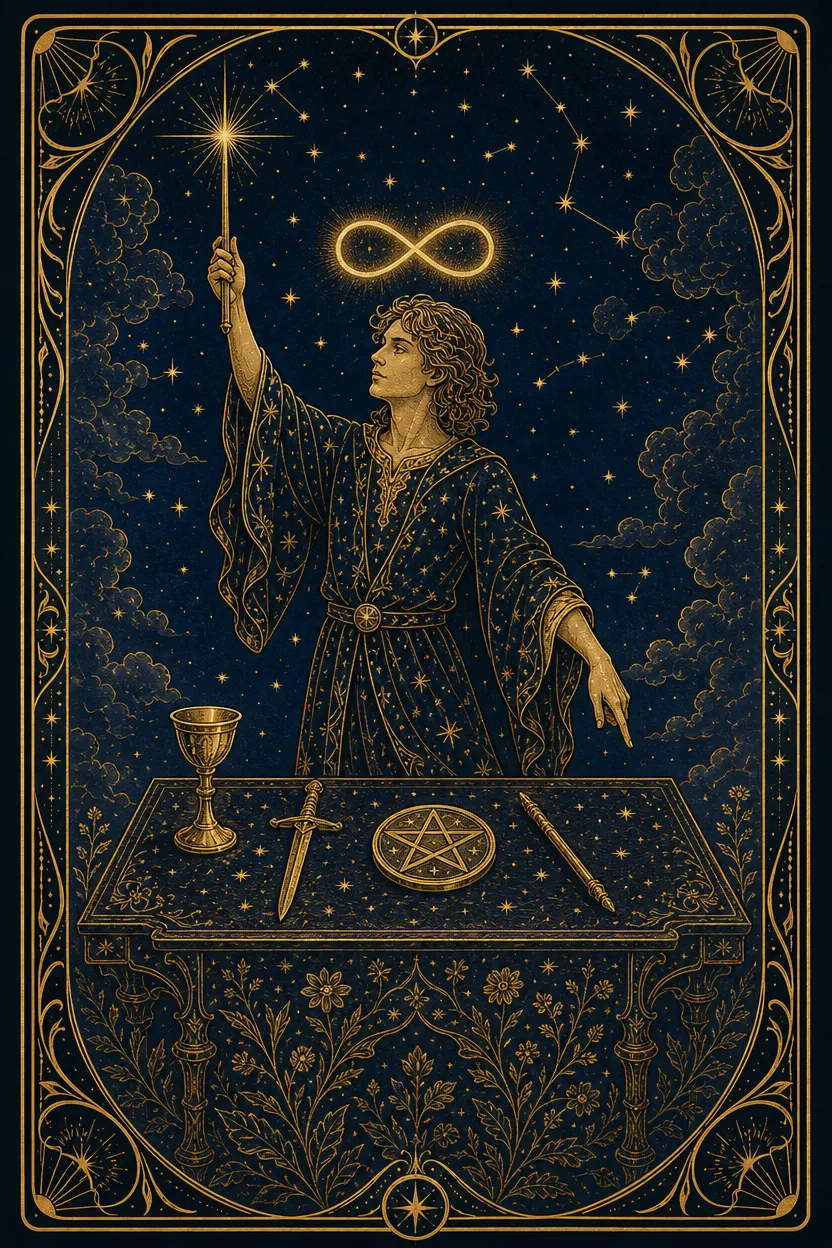 タロットカード 魔術師(The Magician)