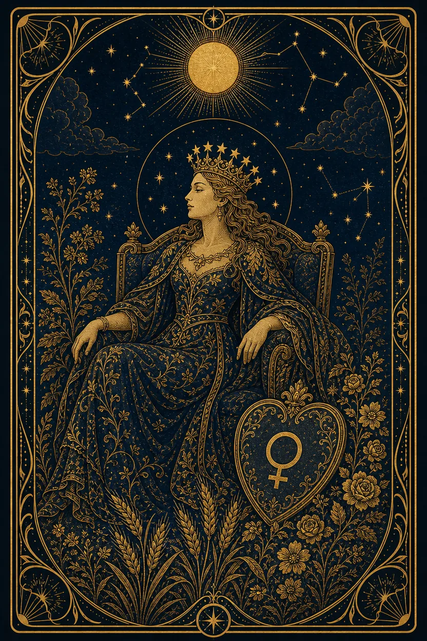 タロットカード 女帝(The Empress)