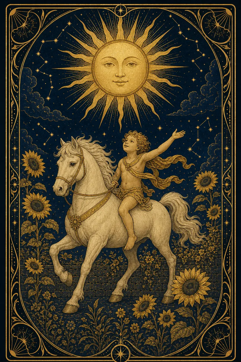 タロットカード 太陽(The Sun)