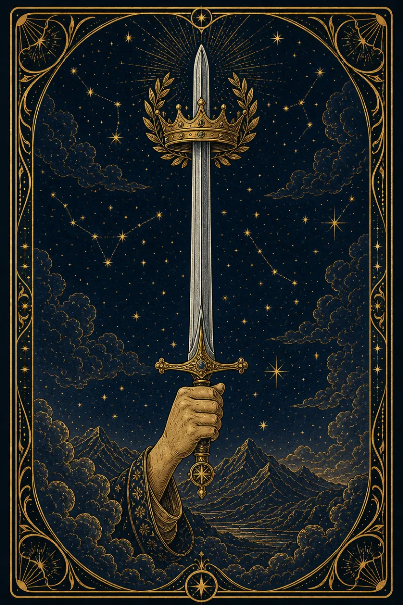 タロットカード ソードのエース(Ace of Swords)
